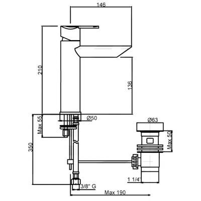 Будкрам купить Смеситель для раковины Bianchi Dream LVBDRM2019IACRM Смеситель для раковины Bianchi Dream LVBDRM2019IACRM 4
