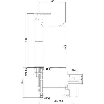 Будкрам купити Змішувач для раковини Bianchi Dream LVBDRM2022UACRM Змішувач для раковини Bianchi Dream LVBDRM2022UACRM 4