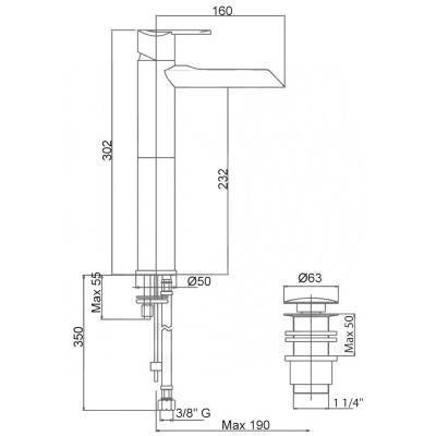 Будкрам купить Смеситель для раковины Bianchi Heaven LVBHEV2022UACRM Смеситель для раковины Bianchi Heaven LVBHEV2022UACRM 4