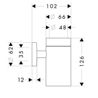Будкрам купити Склянка Hansgrohe Logis 40518000 Склянка Hansgrohe Logis 40518000 4