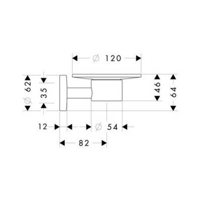 Будкрам купити Мильниця Hansgrohe Logis 40515000 Мильниця Hansgrohe Logis 40515000 4