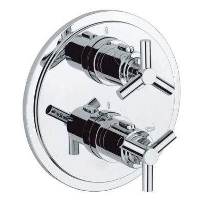 Будкрам купить Внешняя часть термостатического смесителя для душа Grohe Atrio 19394000 на два потребителя