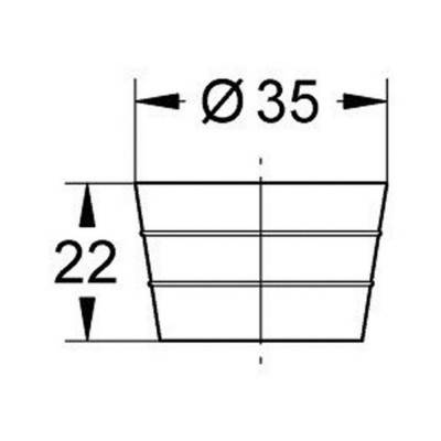 Будкрам купити Обмежувач потоку для бачка Grohe 42300000 Обмежувач потоку для бачка Grohe 42300000 4