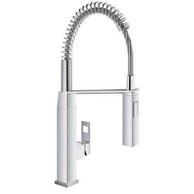 Будкрам купити Змішувач для кухні з рефлекторним виливом Grohe Eurocube 31395000