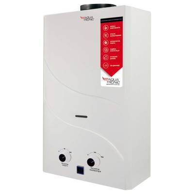 Будкрам купить Колонка газовая дымоходная Aquatronic JSD20-A08 10 л White