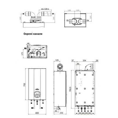 Будкрам купить Котел газовый Sime Brava Slim HE 25 T ErP 26 кВт одноконтурный Котел газовый Sime Brava Slim HE 25 T ErP 26 кВт одноконтурный 4