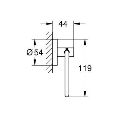 Будкрам купить Набор аксессуаров Grohe Essentials 40823001 Набор аксессуаров Grohe Essentials 40823001 10