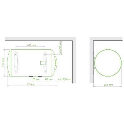Будкрам купити Водонагрівач Tesy Bilight 80 л, мокрий ТЕН 2,0 кВт (GCH804420B12TSR) 303315 Водонагрівач Tesy Bilight 80 л, мокрий ТЕН 2,0 кВт (GCH804420B12TSR) 303315 4