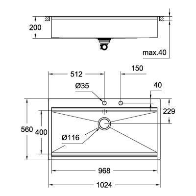 Будкрам купить Кухонная мойка Grohe Sink K800 31586SD0 Кухонная мойка Grohe Sink K800 31586SD0 4