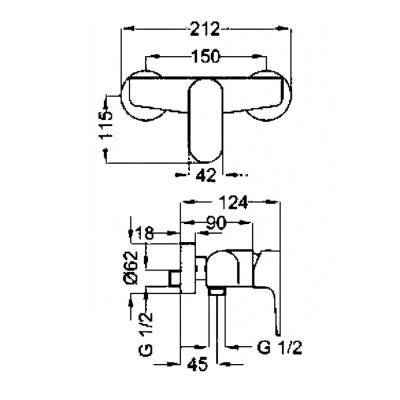 Будкрам купить Смеситель для душа Bianchi Fly ESDFLY2005073SKCRM Смеситель для душа Bianchi Fly ESDFLY2005073SKCRM 4