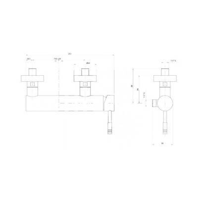 Будкрам купить Смеситель для душа Bianchi Mody ESDMDY2005SKCRM Смеситель для душа Bianchi Mody ESDMDY2005SKCRM 4