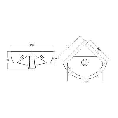 Будкрам купить Раковина Azzurra Victorian style JUB35B1AN Раковина Azzurra Victorian style JUB35B1AN 4