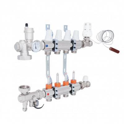 Будкрам купити Колекторна група Icma 3/4" 4 виходи, з витратоміром №A3K013