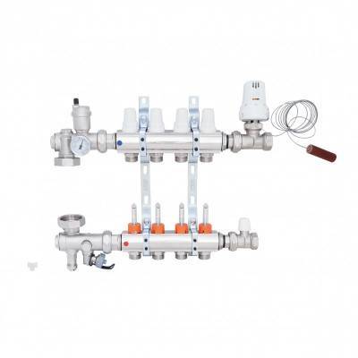 Будкрам купить Коллекторная группа Icma 3/4" 4 выхода, с расходомером №A3K013 Коллекторная группа Icma 3/4" 4 выхода, с расходомером №A3K013 5