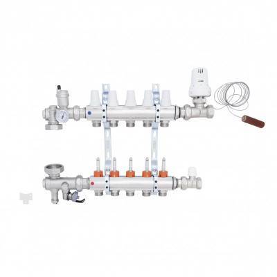 Будкрам купити Колекторна група Icma 3/4" 5 виходів, з витратоміром №A3K013 Колекторна група Icma 3/4" 5 виходів, з витратоміром №A3K013 5