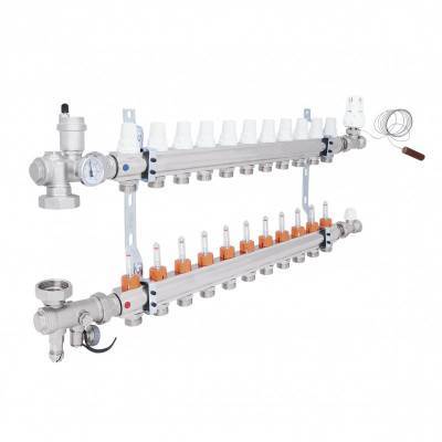 Будкрам купити Колекторна група Icma 3/4" 11 виходів, з витратоміром №A3K013