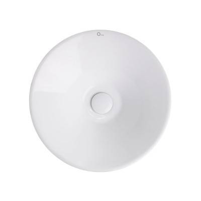 Будкрам купить Раковина-чаша Qtap Amazon 425х425х155 White с донным клапаном QT0211K70W