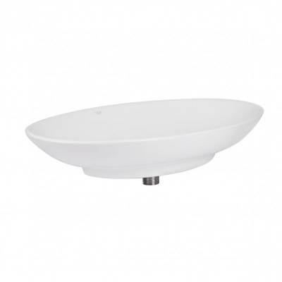 Будкрам купить Раковина-чаша Qtap Dove 680х420х120 White с донным клапаном QT0611K160W Раковина-чаша Qtap Dove 680х420х120 White с донным клапаном QT0611K160W 6