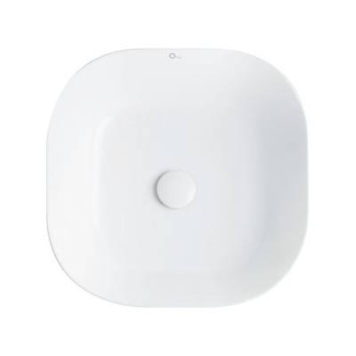 Будкрам купить Раковина-чаша Qtap Kolibri 430х430х150 White с донным клапаном QT1011K396W