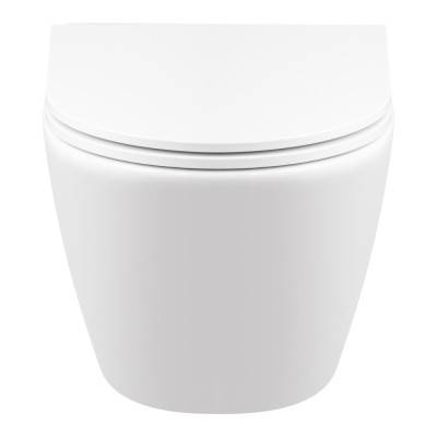 Будкрам купити Унітаз підвісний Qtap Robin New безободковий з сидінням Soft-close QT1333046ENRW Унітаз підвісний Qtap Robin New безободковий з сидінням Soft-close QT1333046ENRW 14