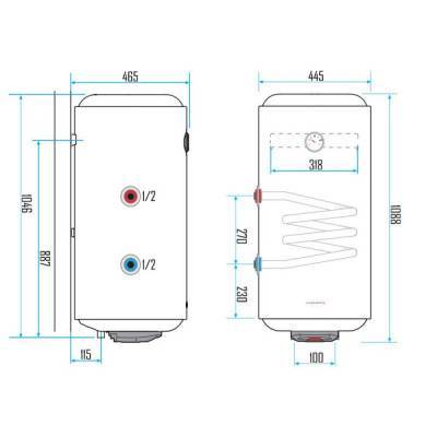 Будкрам купити Комбінований водонагрівач Aquahot 120 л, мокрий ТЕН 2,0 кВт (142613070115061) Комбінований водонагрівач Aquahot 120 л, мокрий ТЕН 2,0 кВт (142613070115061) 4