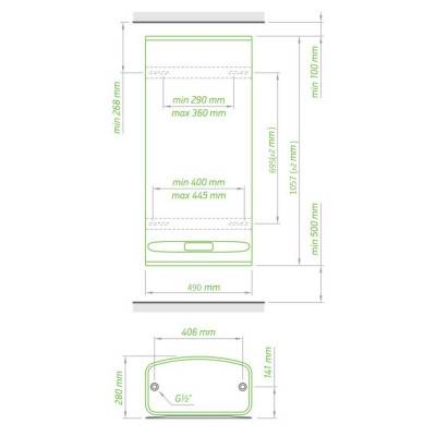 Будкрам купить Водонагреватель Tesy BelliSlimo 65 л, мокрый ТЭН 2,2 кВт Wi-Fi (GCR802722E31ECW) 304606 Водонагреватель Tesy BelliSlimo 65 л, мокрый ТЭН 2,2 кВт Wi-Fi (GCR802722E31ECW) 304606 4
