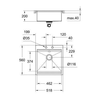 Будкрам купити Кухонна мийка Grohe Sink K800 31583SD0 Кухонна мийка Grohe Sink K800 31583SD0 4