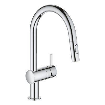 Будкрам купить Смеситель для кухни с выдвижным изливом Grohe Minta 30348001
