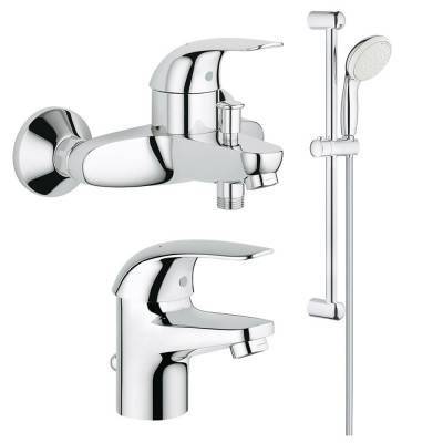 Будкрам купити Набір змішувачів Grohe Euroeco 123226S