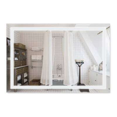 Будкрам купить Зеркало Qtap Mideya 1200х800 (DC-F613) с LED-подсветкой и антизапотеванием QT2078F613W
