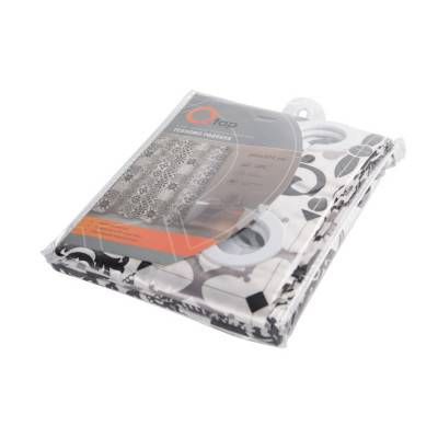 Будкрам купить Шторка для ванной Qtap Tessoro PA85655 200х200 Шторка для ванной Qtap Tessoro PA85655 200х200 7