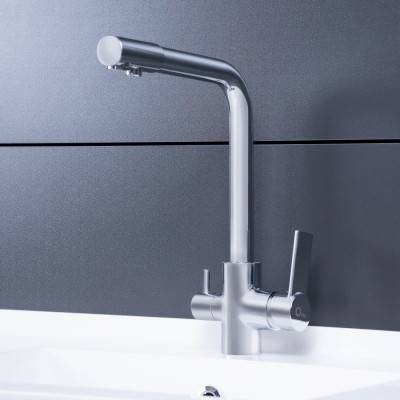 Будкрам купить Смеситель для кухни Qtap Form CRM 007F-2 с подключением к фильтру Смеситель для кухни Qtap Form CRM 007F-2 с подключением к фильтру 5