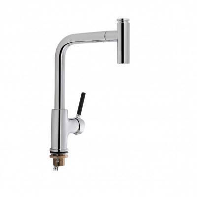 Будкрам купити Змішувач для кухні Qtap Inspai CRM 013F з висувним виливом