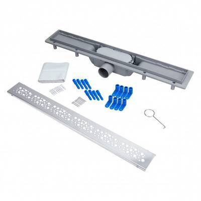 Будкрам купить Трап Qtap Dry FC304-600 линейный с сухим затвором и нержавеющей решеткой 600х73 Трап Qtap Dry FC304-600 линейный с сухим затвором и нержавеющей решеткой 600х73 8