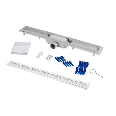 Будкрам купить Трап Qtap Dry FC304-700 линейный с сухим затвором и нержавеющей решеткой 700х73 Трап Qtap Dry FC304-700 линейный с сухим затвором и нержавеющей решеткой 700х73 8