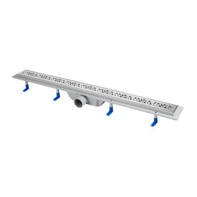 Будкрам купить Трап Qtap Dry FC304-900 линейный с сухим затвором и нержавеющей решеткой 900х73