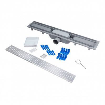 Будкрам купить Трап Qtap Dry FB304-600 линейный с сухим затвором и нержавеющей решеткой 600х73 Трап Qtap Dry FB304-600 линейный с сухим затвором и нержавеющей решеткой 600х73 8