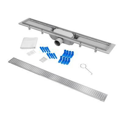 Будкрам купить Трап Qtap Dry FB304-900 линейный с сухим затвором и нержавеющей решеткой 900х73 Трап Qtap Dry FB304-900 линейный с сухим затвором и нержавеющей решеткой 900х73 8