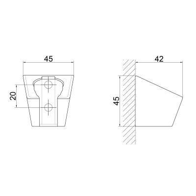 Будкрам купить Кронштейн для ручного душа Lidz (CRM) 49 00 113 00 Кронштейн для ручного душа Lidz (CRM) 49 00 113 00 3