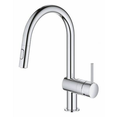 Будкрам купить Смеситель для кухни с выдвижным изливом Grohe Minta 32321002 Смеситель для кухни с выдвижным изливом Grohe Minta 32321002 6