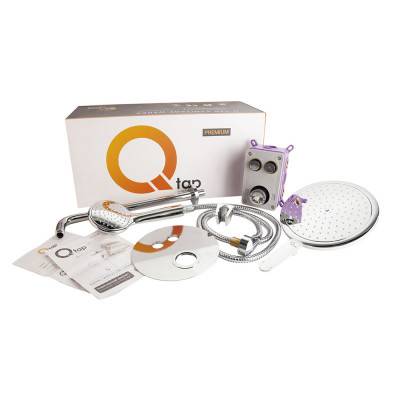 Будкрам купить Душевая система скрытого монтажа Qtap Inspai-Varius CRM V20940102 Душевая система скрытого монтажа Qtap Inspai-Varius CRM V20940102 8