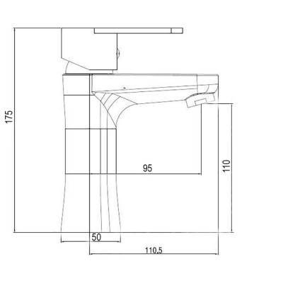 Будкрам купить Смеситель для раковины Brinex 37W 001 Смеситель для раковины Brinex 37W 001 4