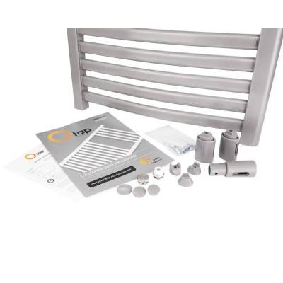 Будкрам купить Полотенцесушитель водяной Qtap Dias (SIL) P15 800x500 HY Полотенцесушитель водяной Qtap Dias (SIL) P15 800x500 HY 7