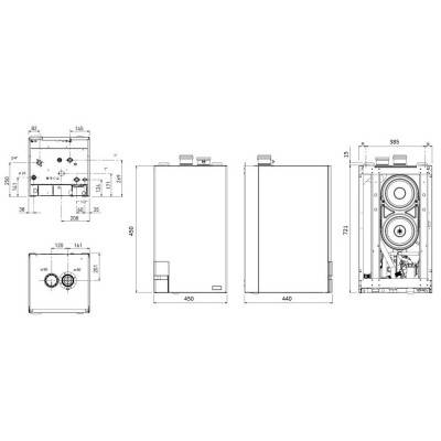 Будкрам купить Котел газовый Sime Murelle HE 50 R ErP конденсационный одноконтурный 51 кВт Котел газовый Sime Murelle HE 50 R ErP конденсационный одноконтурный 51 кВт 4
