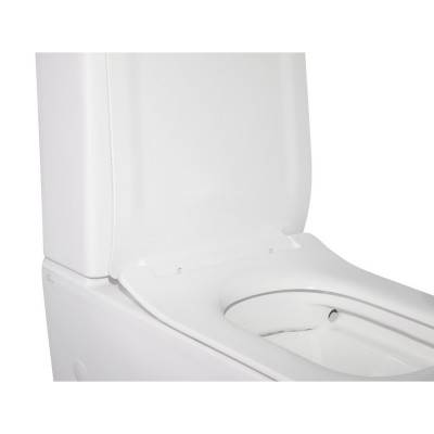 Будкрам купить Унитаз-компакт Qtap Crow безободковый с сиденьем Soft-close QT05222170W Унитаз-компакт Qtap Crow безободковый с сиденьем Soft-close QT05222170W 8