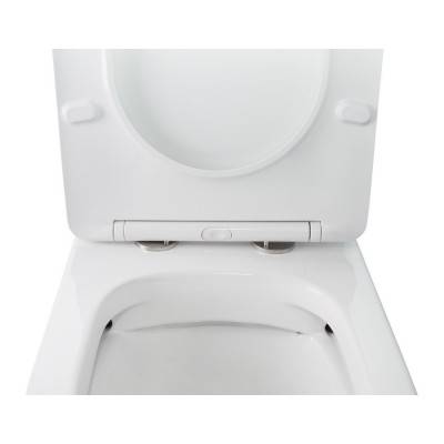 Будкрам купить Унитаз-компакт Qtap Stork безободковый с сиденьем Soft-close QT15222178W Унитаз-компакт Qtap Stork безободковый с сиденьем Soft-close QT15222178W 8