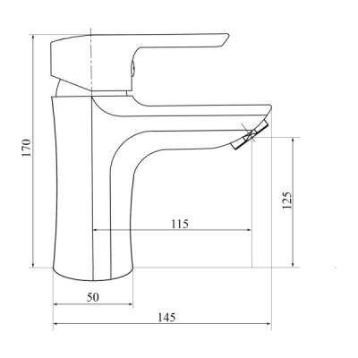 Будкрам купить Смеситель для раковины Brinex 35B 001 Смеситель для раковины Brinex 35B 001 4
