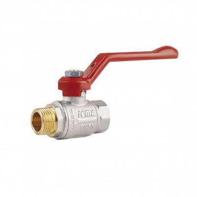 Будкрам купити Кран кульовий Icma 1/2" прямий №352