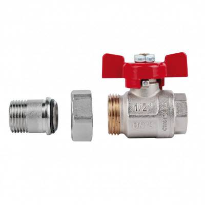 Будкрам купити Кран кульовий "Американка" Icma 1/2" прямий №347 Кран кульовий "Американка" Icma 1/2" прямий №347 6