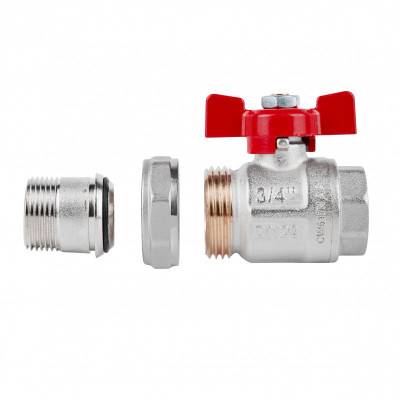 Будкрам купить Кран шаровой "Американка" Icma 3/4" прямой №347 Кран шаровой "Американка" Icma 3/4" прямой №347 6